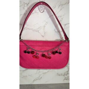 Red Cherry purse Charm Novelty Chain Strap
